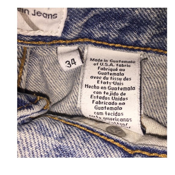 Vintage Calvin Klein Men Jeans - Picture 5 of 8